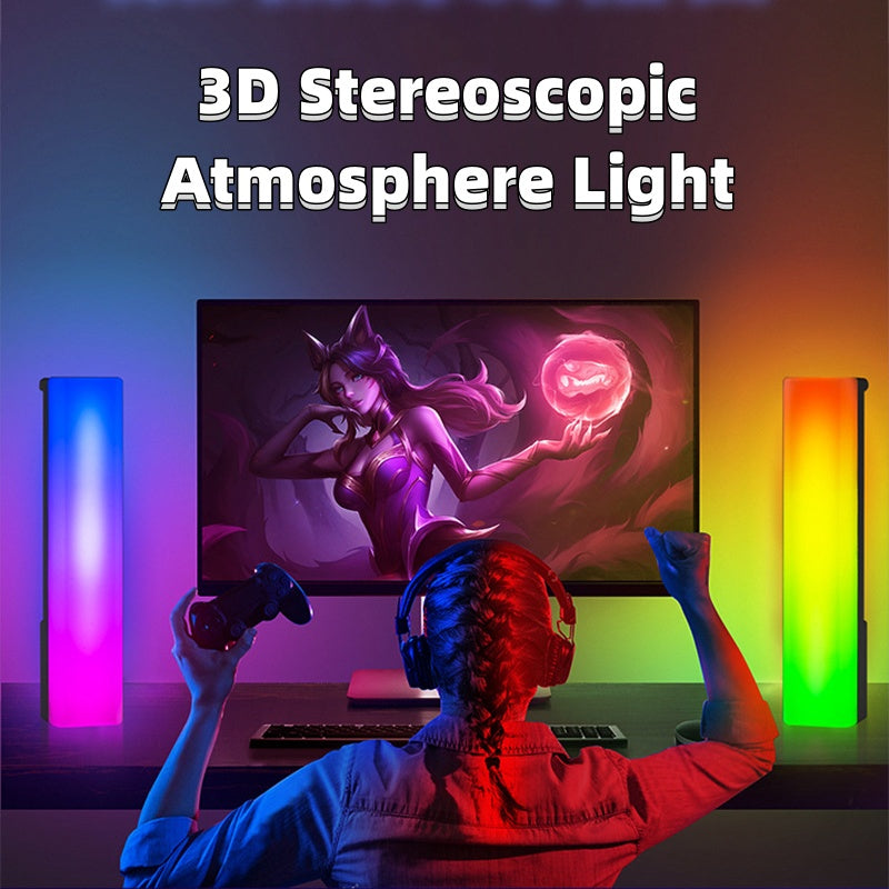 3D RGB Light Music Voice-activated