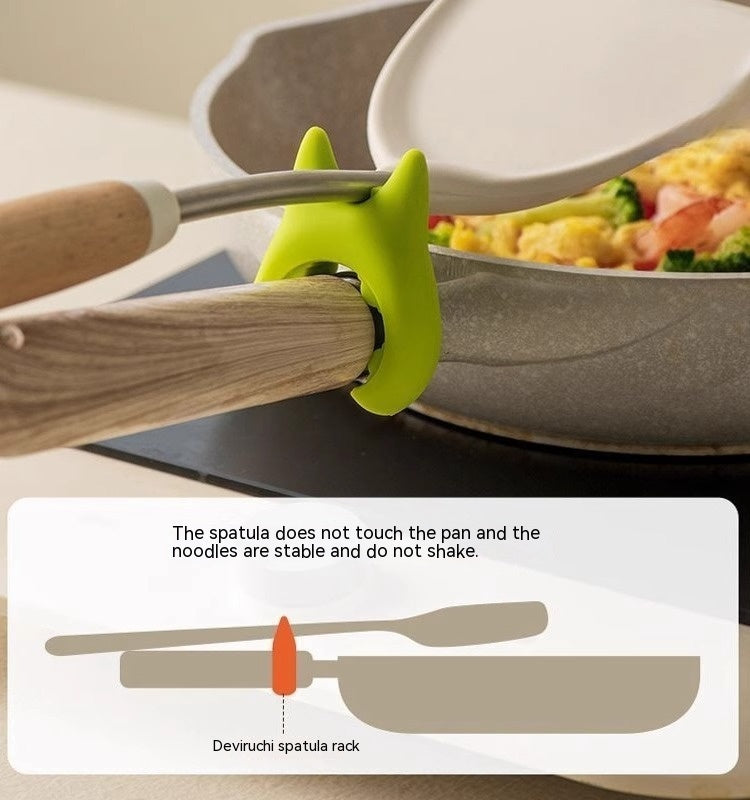 Multifunctional Spatula Holder Silicone Anti-overflow